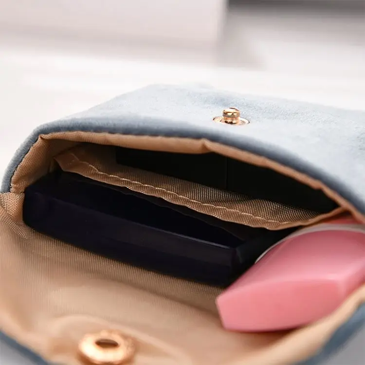 custom logo classic simple, travel zipper pouch promotional gifts beauty makeup storage clutch small pu leather cosmetic bag/