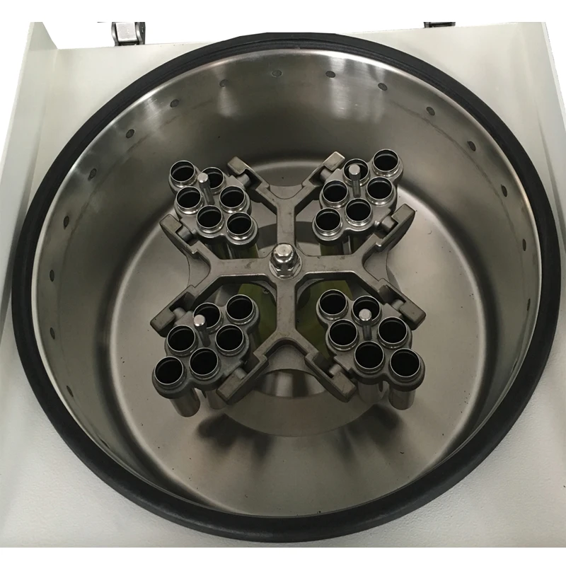 Benchtop Lab 4x6x10/7ml 24 Vacuum tube Centrifuge Device Price for Biochemistry Research