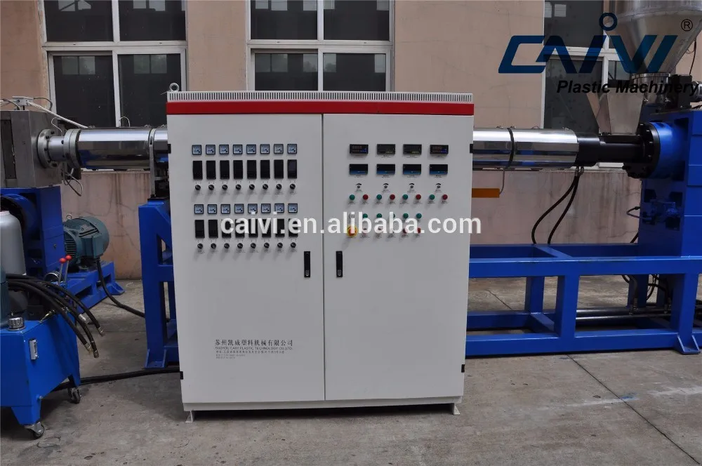 Waste Granulator Recycled Plastic Granules Machine For Bottle Flakes