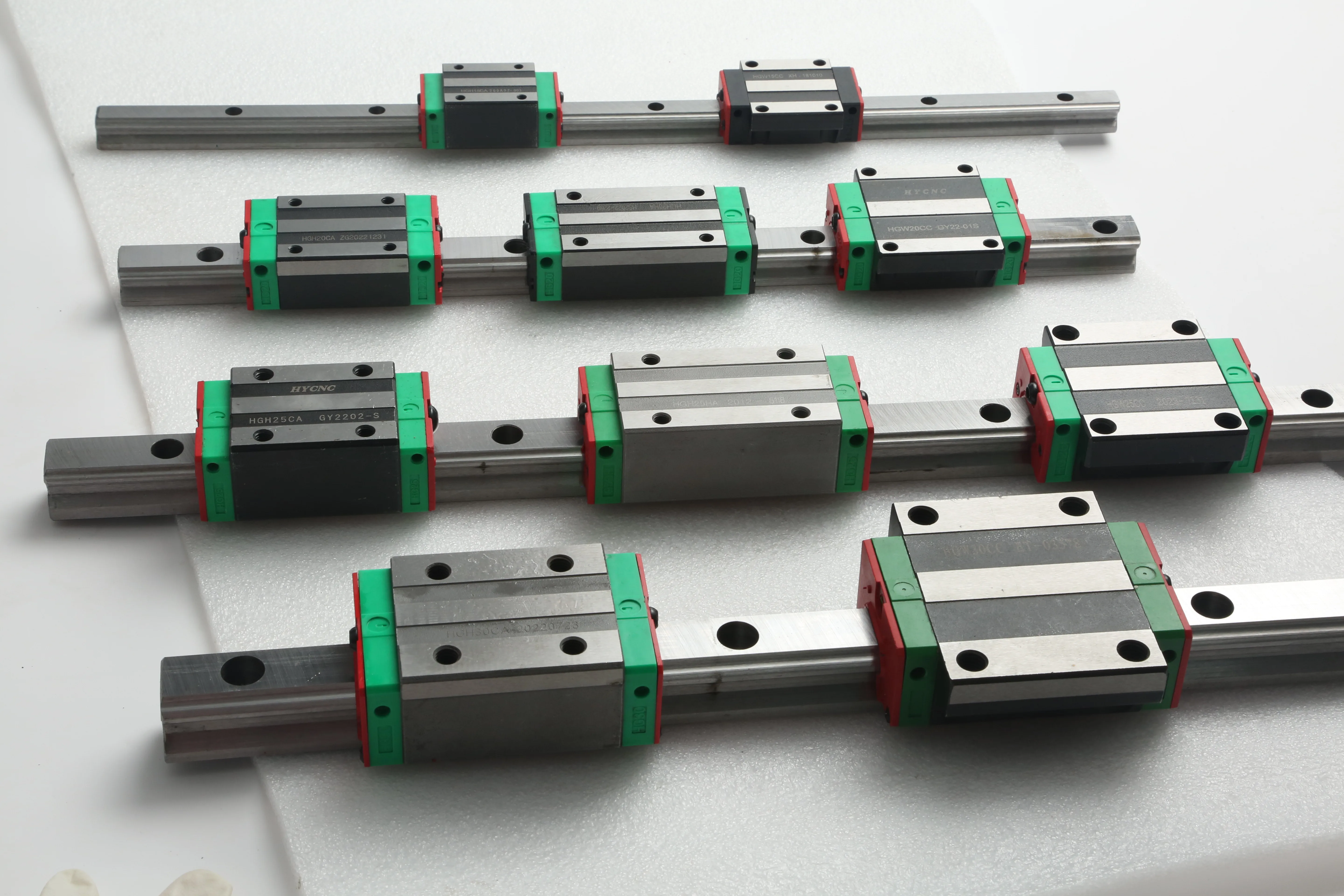 Hy Hgh Machinery Parts High-Quality Stock Linear Guide Rail Slider Woodworking Machinery Spare Parts Linear Guide Carriage