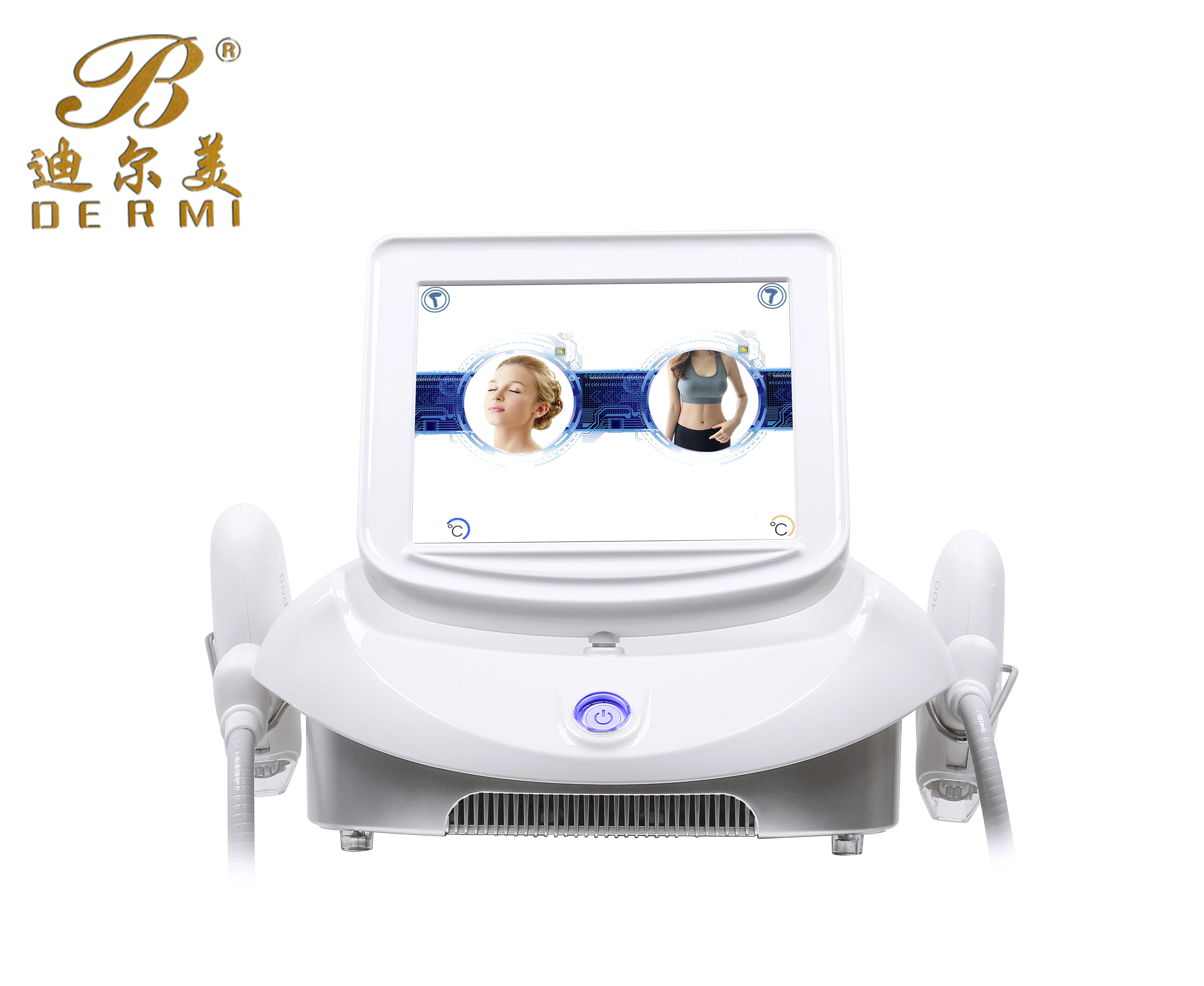 Good effect 2 handles Tixe-ll Fraxel Fractional microneedle skin tightening scar remove stretch marks removal beauty device