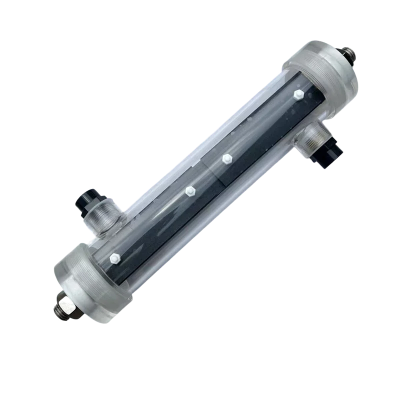 Cheap Sodium hypochlorite generator mmo dsa dse electrolytic cell sewage treatment titanium anode with shell