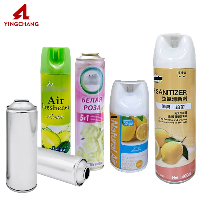 6,2 унции 7 унций 8 унций 200 мл 300 мл пустая банка airfreshner с аксессуарами крышка привода сопла клапана