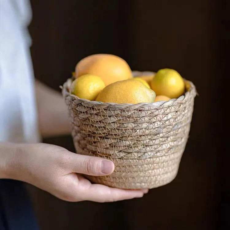 Seagrass mini planting pots flower pots