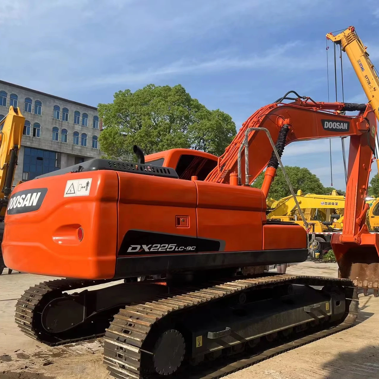 2020 корейских Doosan Подержанные экскаваторы среднего размера 22 5 тонны Dx225 Dx300 Dx225lc-9c