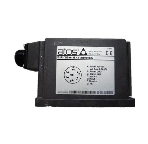 electrohydraulic proportional amplifier atos E-MI-AS-IR-01H/M12