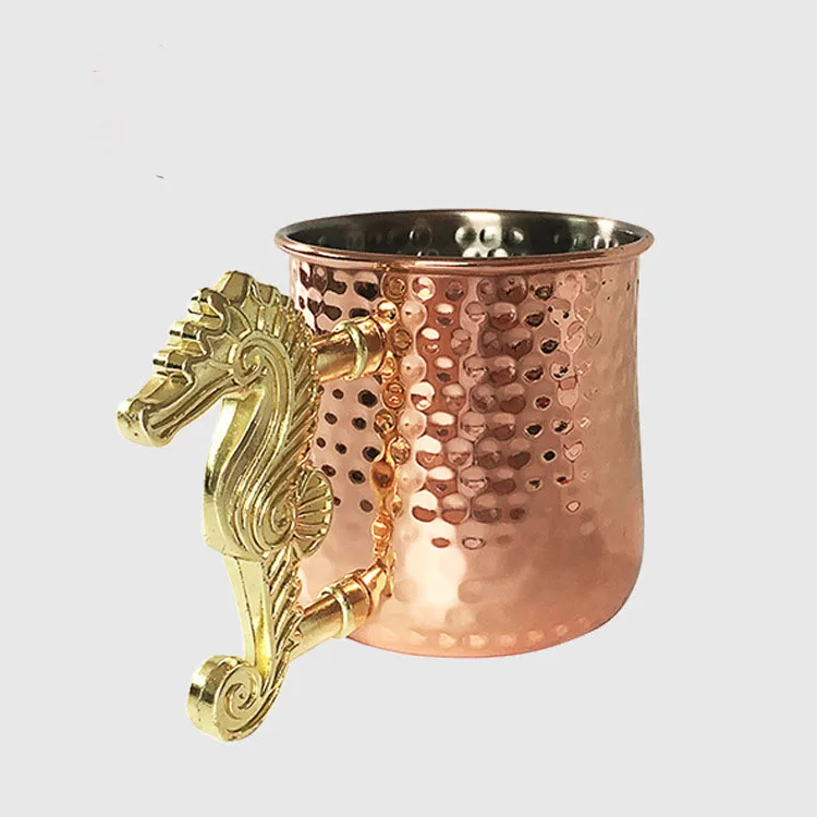 Copper Cups Cocktail Mule Mugs Drinking Cup Copper Mug Moscow Coffee CupRose Gold Moscow Mule Mugs