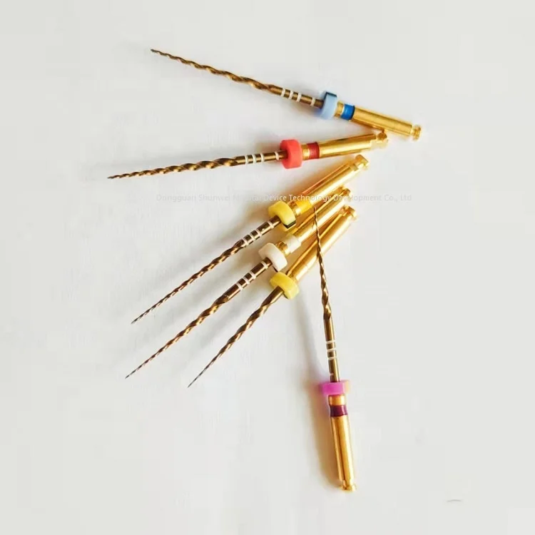 Hight quality Niti files golden  supper files endodontic nickel titanium rotary files