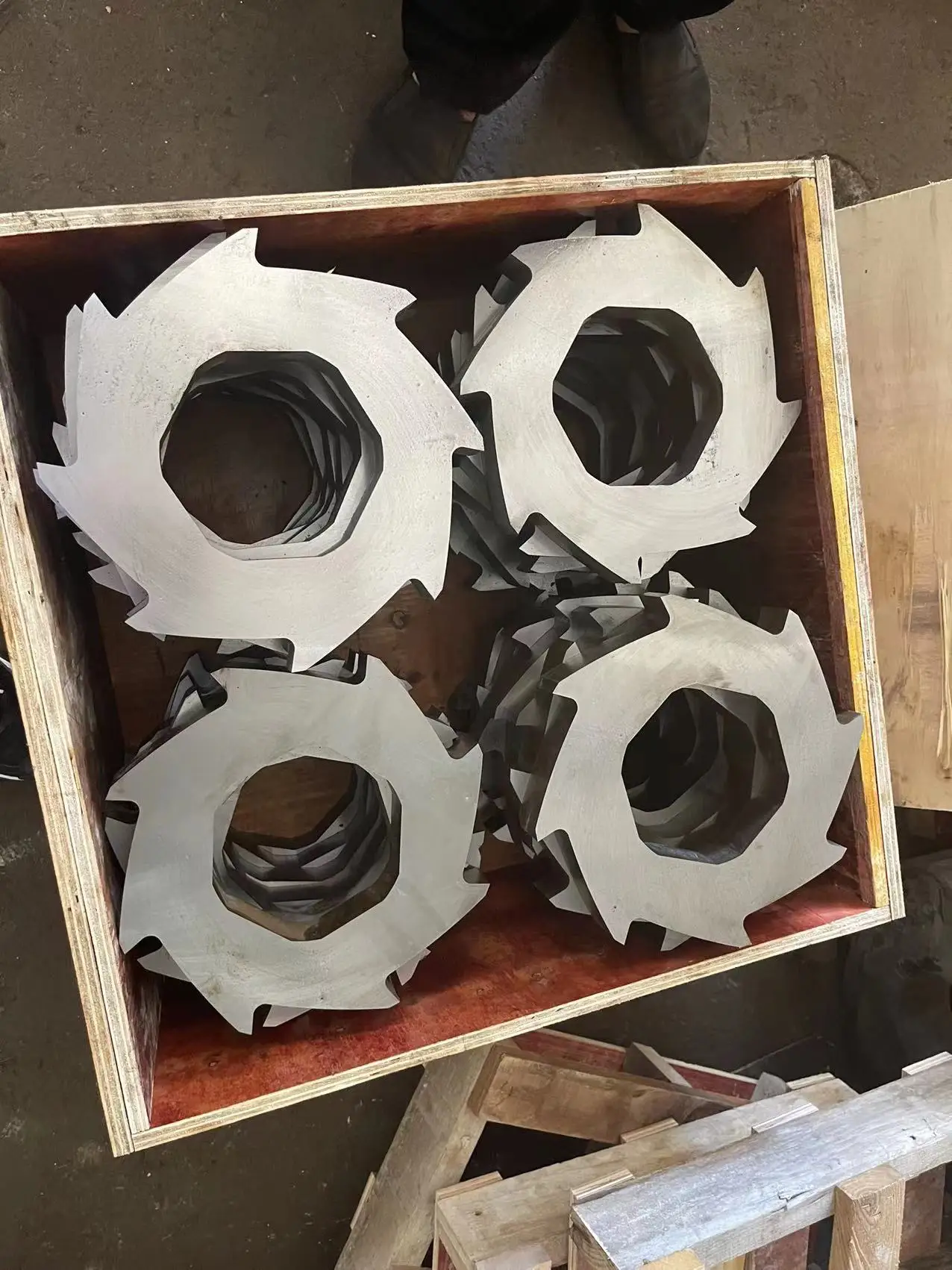 Best Quality Double Shaft Plastic Shredder Blade/plastic Waste Plastic Shredder  Blades Knives