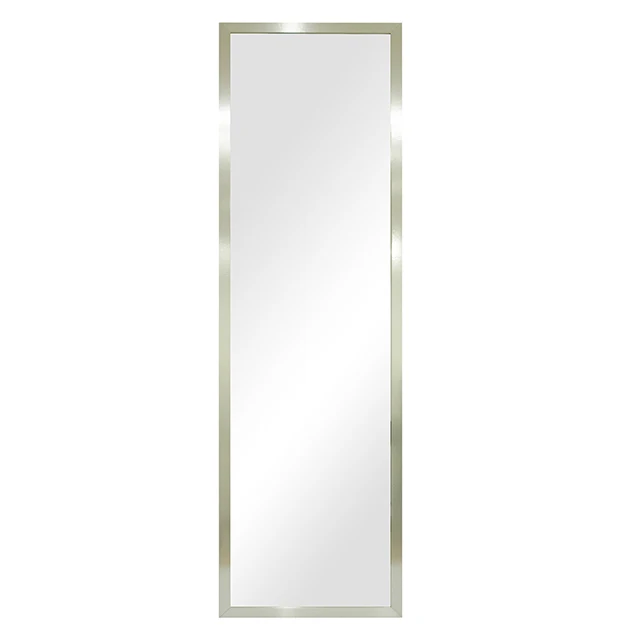 Wholesaler Floor Dressing standing  MDF Framed Mirror Wooden Color Large Full Mirror