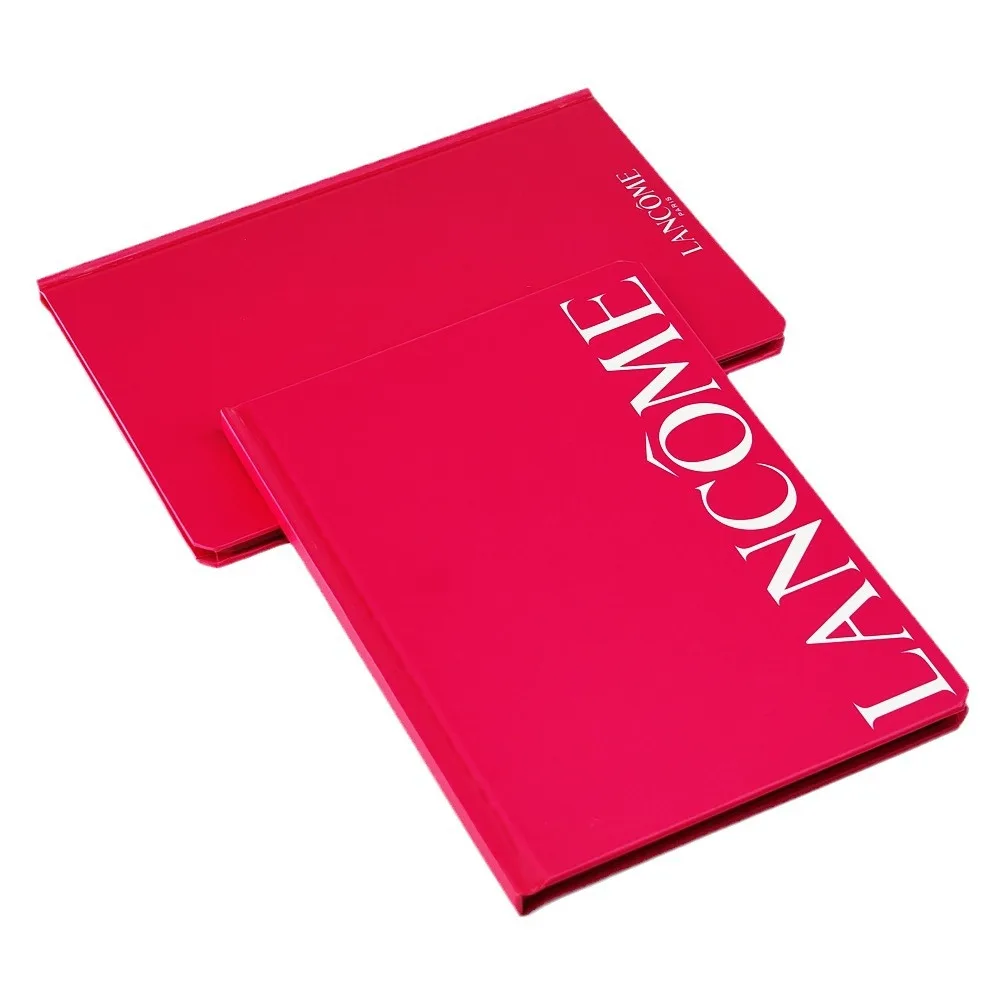 A5 Business Red Simplified PU Notebook Set A5 Soft Face Handwritten Ledger Set LOGO Customized Notebook