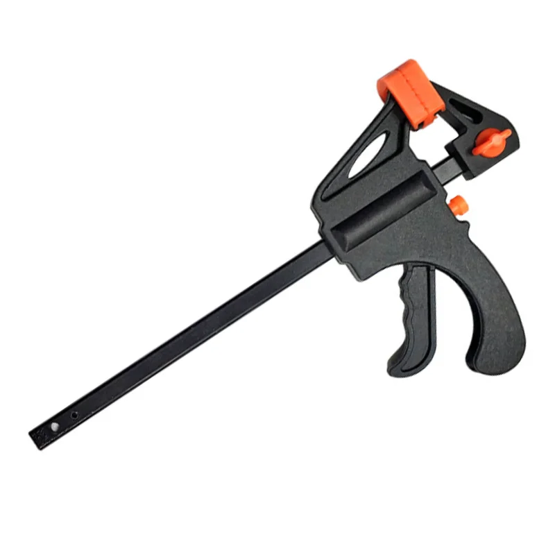 Quick Release Bar Clamp, Plastic Adjustable F Clip for Wood Working