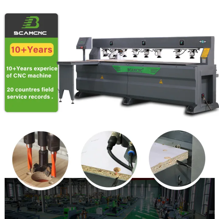 Woodworking side hole drilling CNC tenoning mortiser wood machine