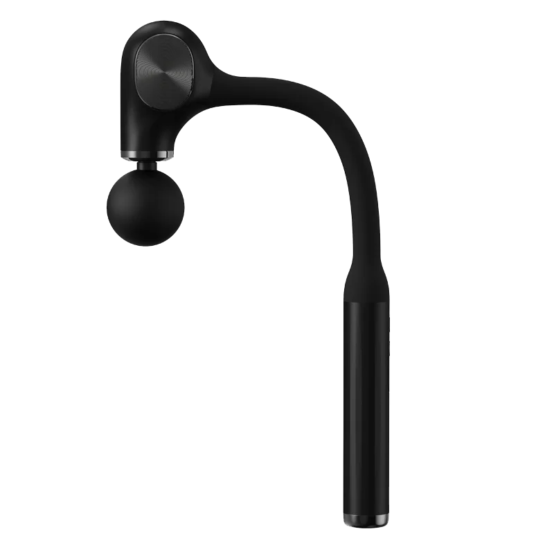 5 speed powerful brushless motor multi head therapy deep tissue vibration body muscle mini massage gun