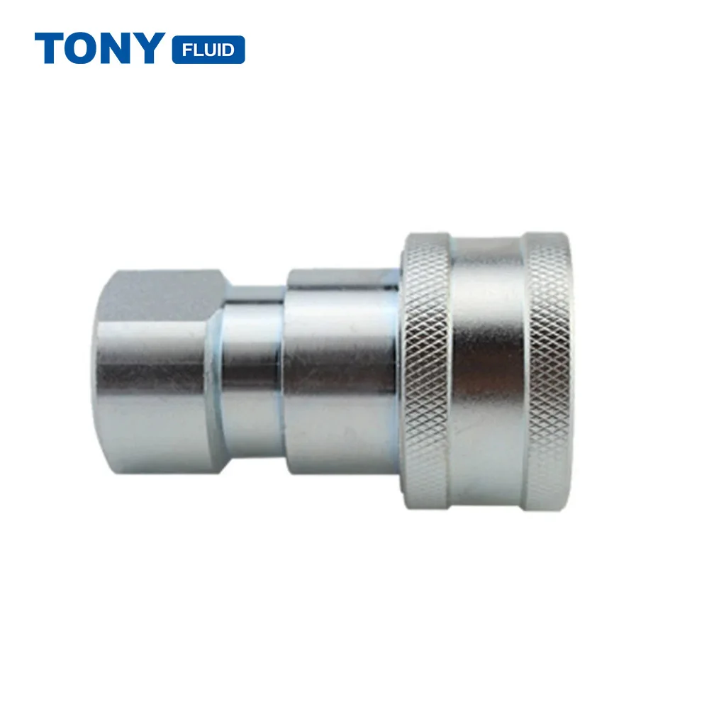 High Pressure 5000 Psi Carbon Steel Air Quick Connect Coupler Hydraulic Quick Coupling Fitting