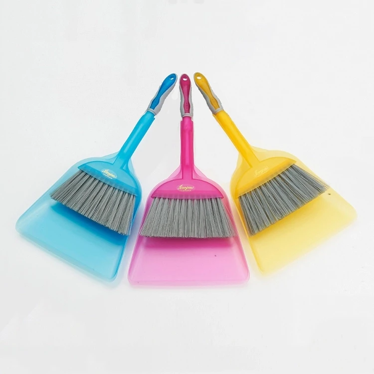 Customized full digital print libman small broom and dustpan set manufacturing