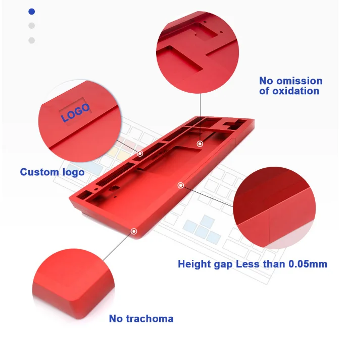 Cnc machining computer cover keyboard case