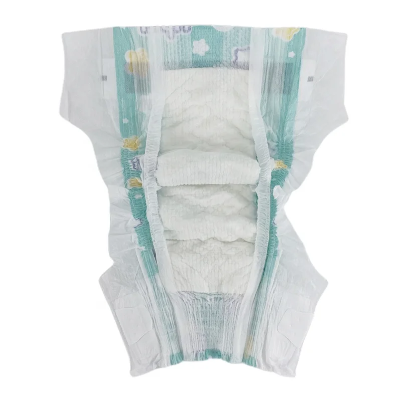 Factory Custom Brand Disposable Newborn Dry Surface High Absorption Softcare Baby Diaper Nappies