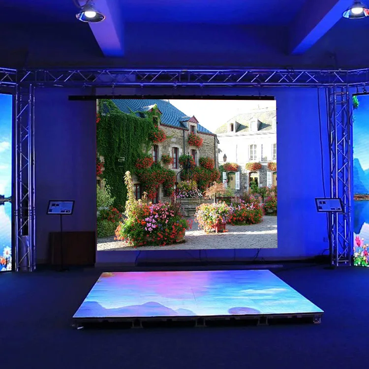 P4 hd video indoor rental led display for press release new product introduction meeting and so on