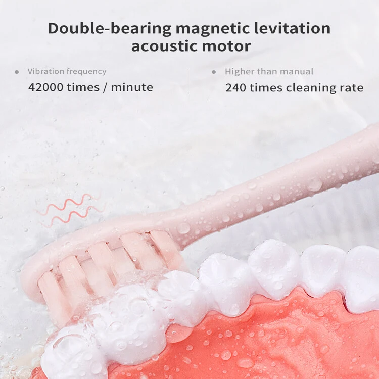 oem odm Cool black and beautiful happy couple outfit vibration toothbrush sonic electric toothbrush