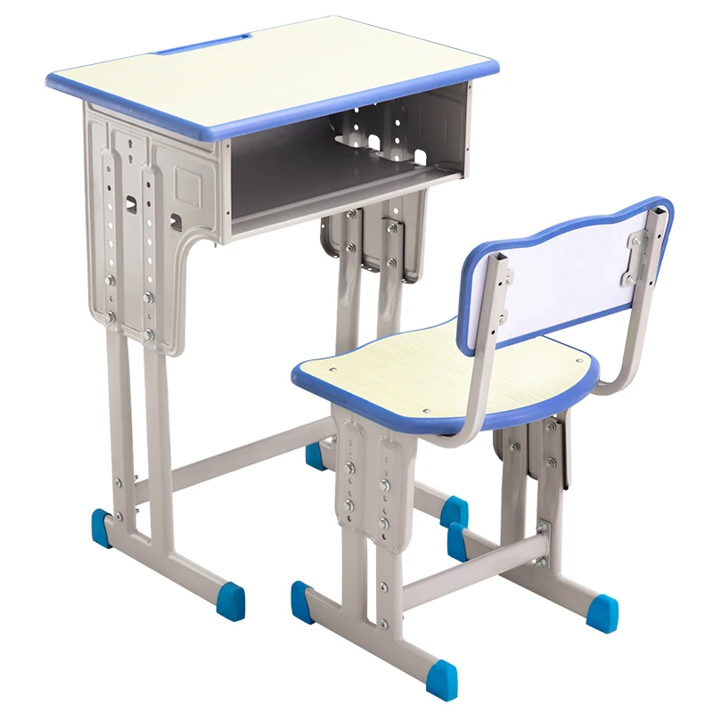 
Cheap school Classroom Furniture High Quality Chair Adjustable Student Desk and Chair 