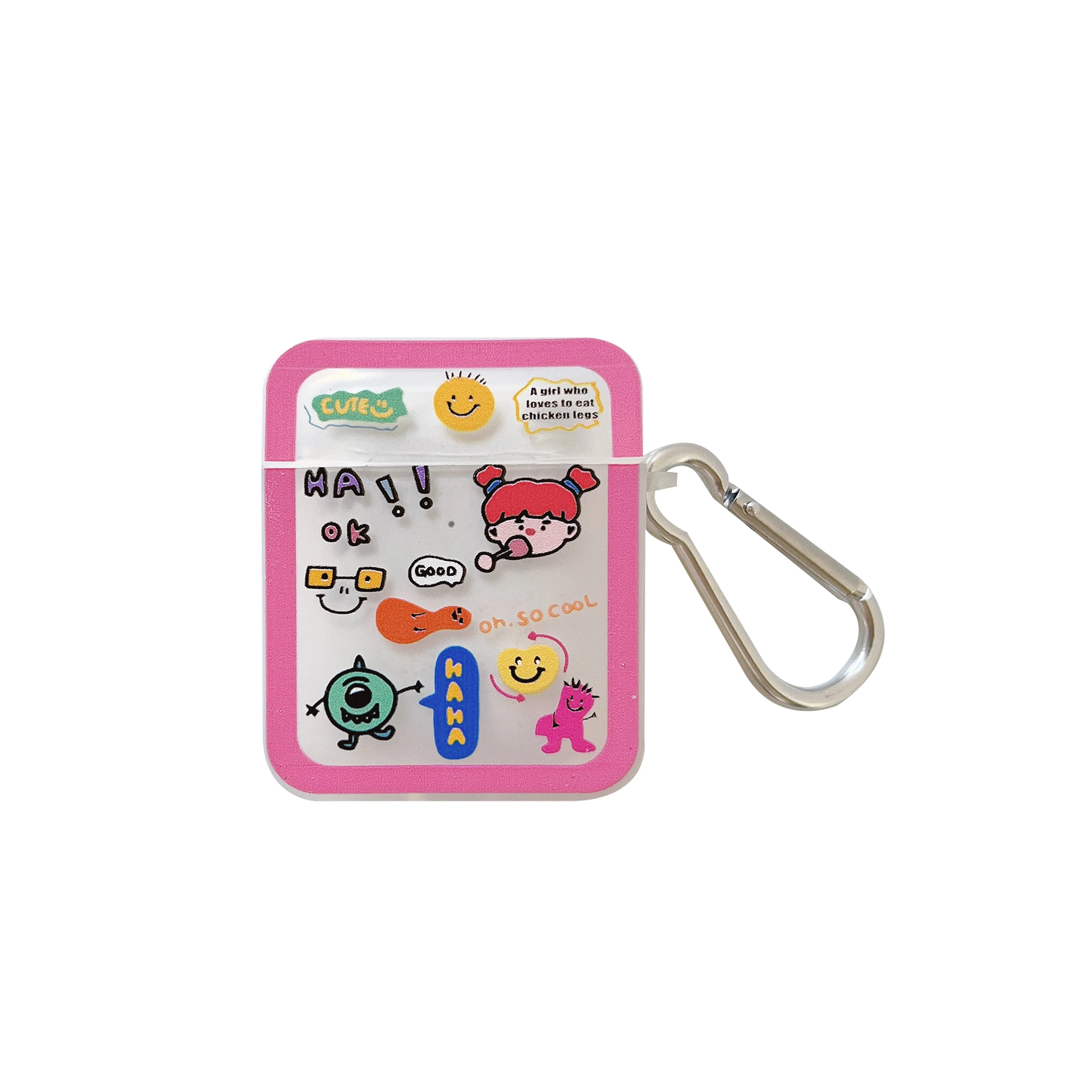 Силиконовый защитный чехол для наушников Airpods Pro