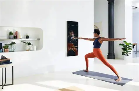 Free Sample Smart Workout Mirror Exercise Fitness Magic Mirror Digital Signage and Displays Kiosk Advertising Players Screens