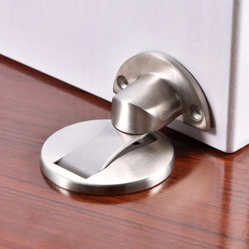 Good quality hardware floor mount door stop wall protector door holder magnetic door stopper