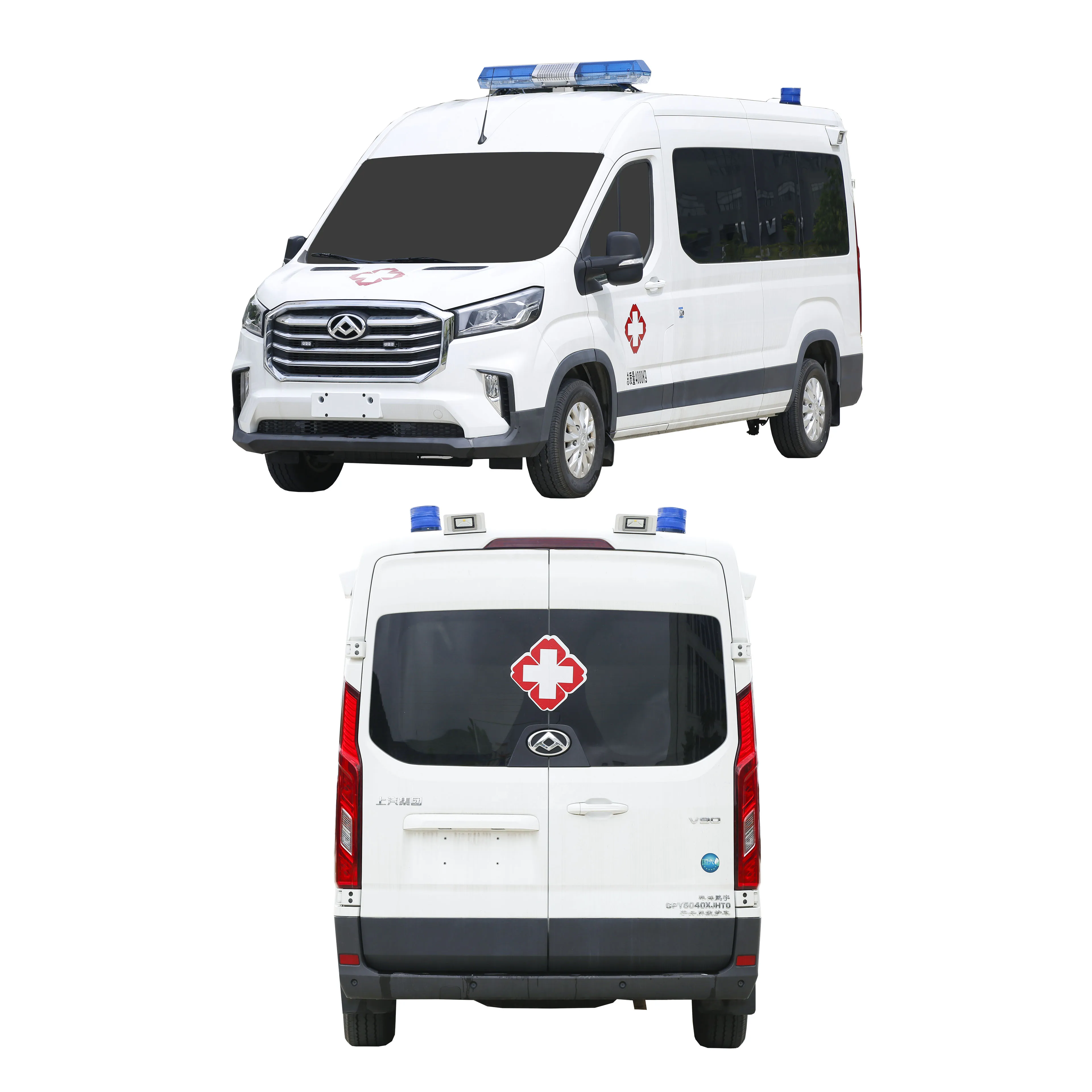 Высокое качество Maxus EV90 электрический автомобиль скорой помощи новое состояние для медицинского наблюдения в машине