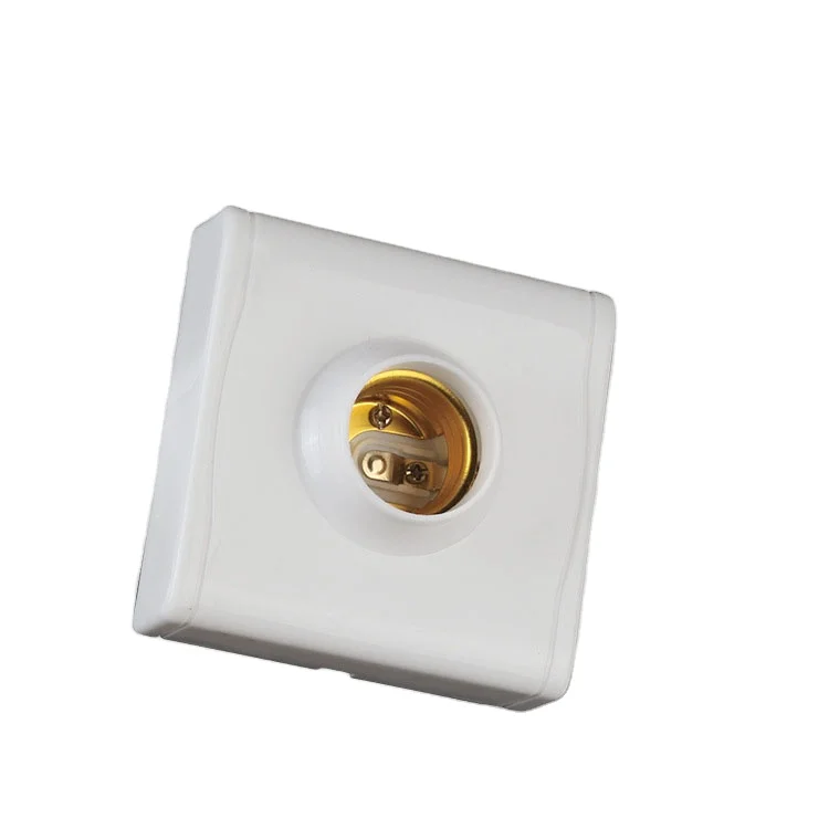 Производители поставляют 86 квадратный держатель лампы для поверхностного монтажа 86 основание лампы для коридора энергосберегающий светодиодный патрон для лампы