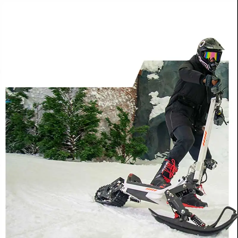 MX-5 48V 20Ah 15Ah 1200W 2400W Eu Warehouse All Terrain Off-Road E Electric Snow Scooter For Snowmobile