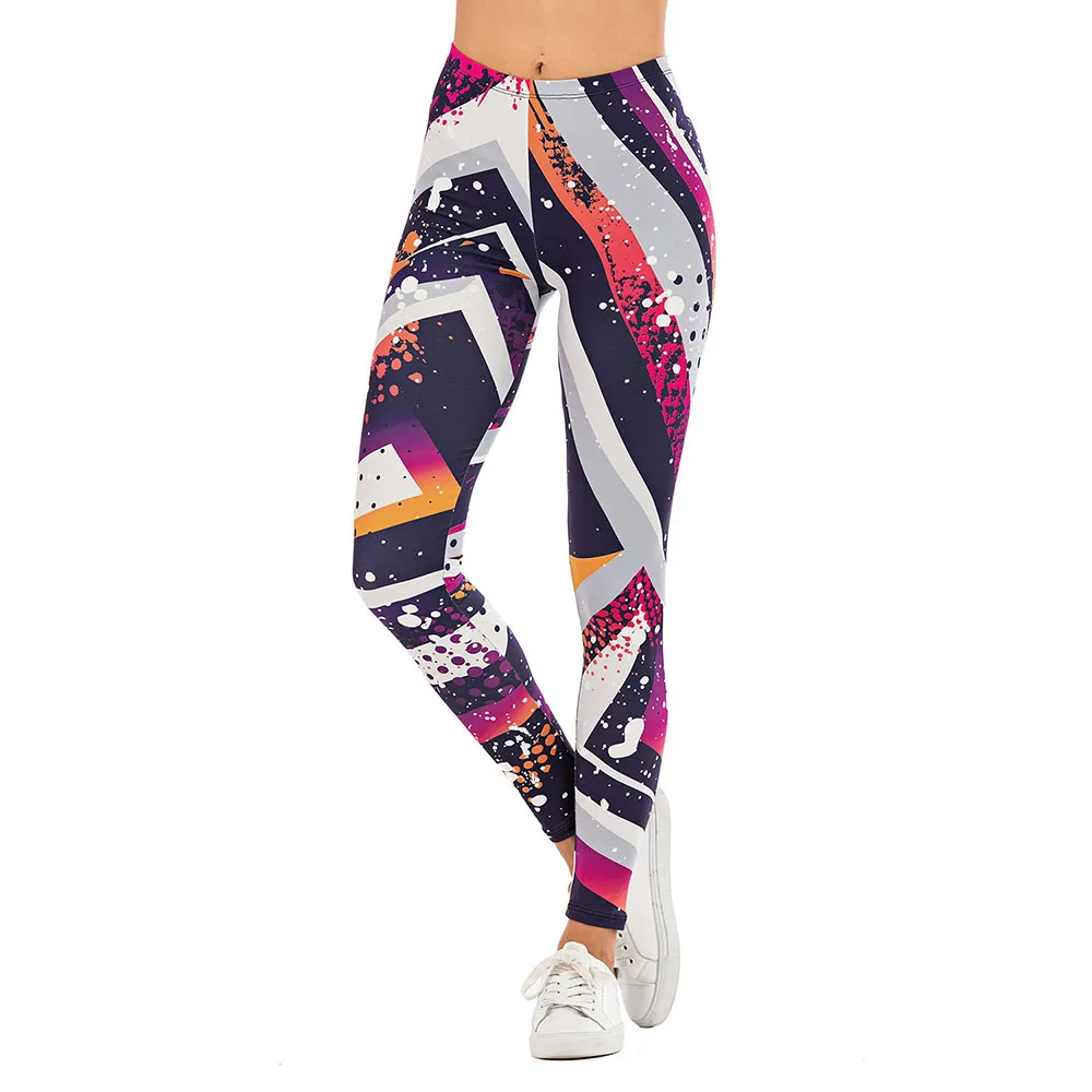 
Fashion New Style Ladies Fitness High Waisted Tight Sport Workout Yoga Leggings 