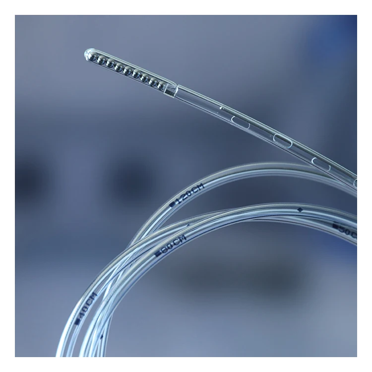 
Siliconised Feeding Color Coded Silicone Nasogastric Tube 