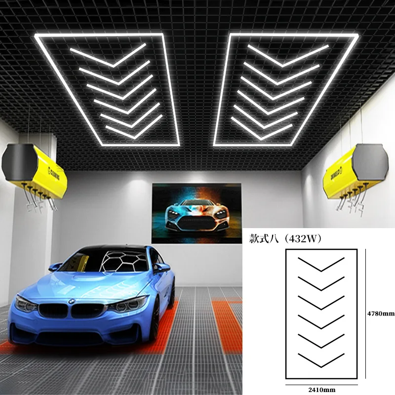 Professional custom-made Ceiling 220V Garage Light super bright led work lamp