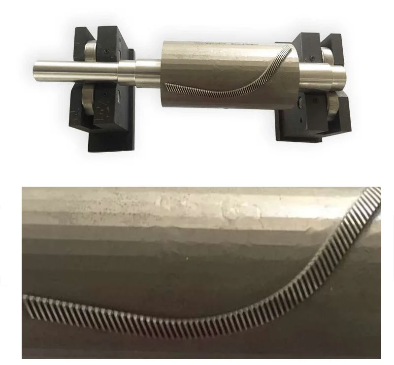 N95 Die for Embossing Parts Fast Make Tooth Mold Knife Roller Die for Face Mask Instant Shipment