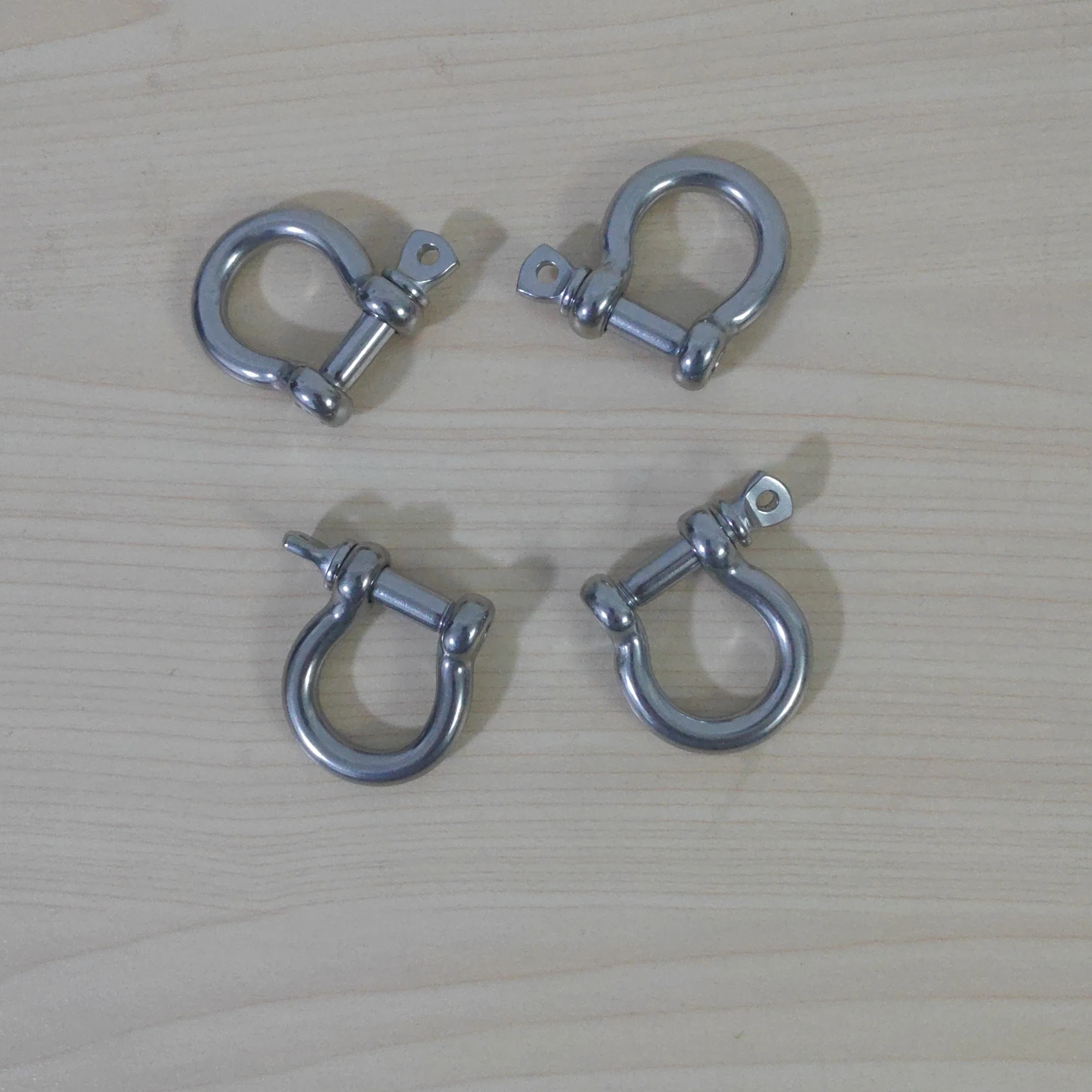 
3mm European Bow type stainless steel 316 shackle with high quality 