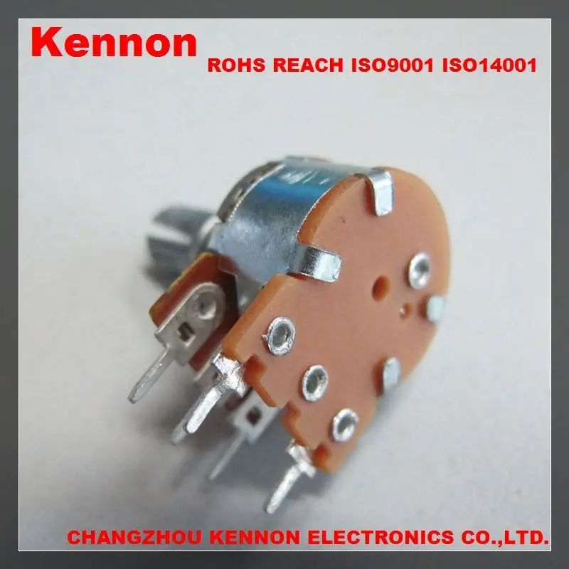 16 мм поворотная ручка alps 5k Ом дроссельная заслонка 200k 5-контактный потенциометр b203 с переключателем вентилятора радио объемный скоростной двигатель