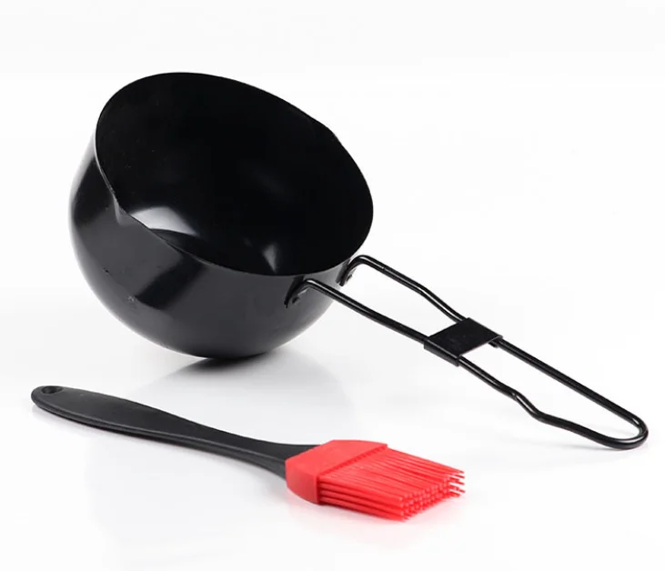 BBQ Basting Brush BBQ Stainless Steel Sauce Pot