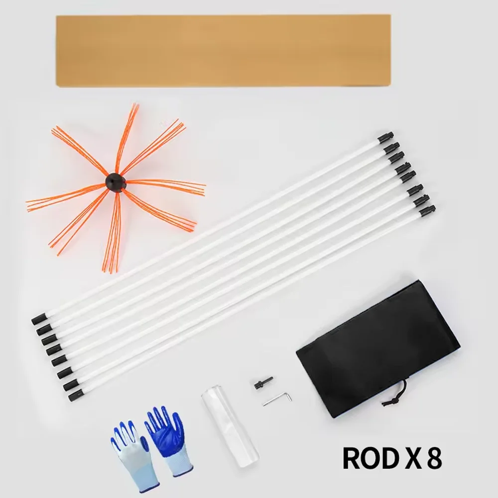 Le China Chimenea Kitchen Sweep Cleaning Kit Kamin Chimney Productos De  Cheminee Reinigungsmittel