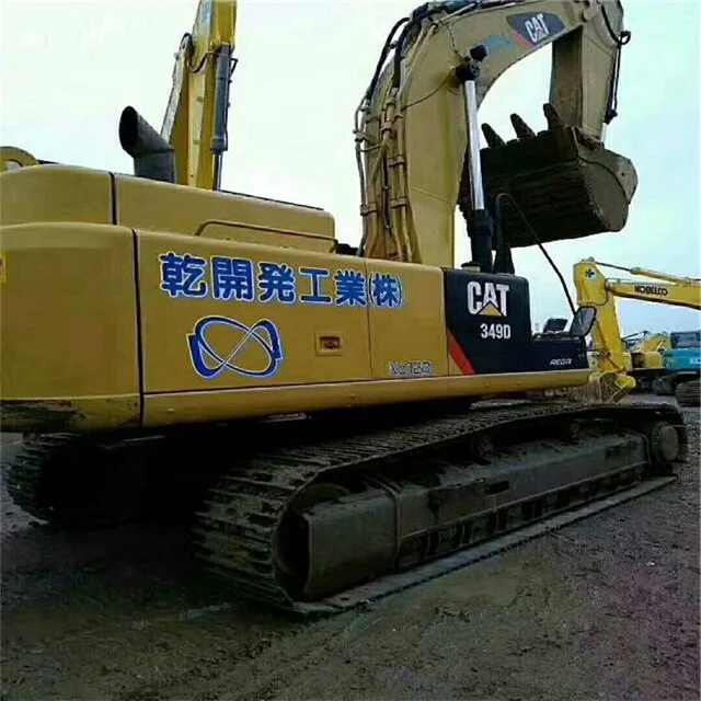 Used Heavy Excavator Cat 349D 349DL 345 330 320B 320C 320D Crawler Excavator Made In Japan