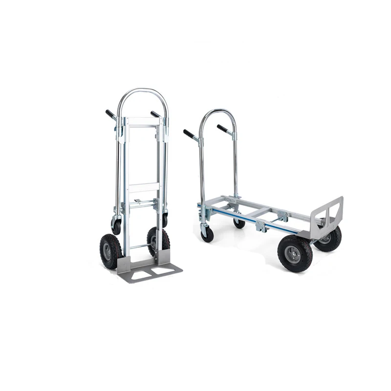3 In 1 Aluminum Metal Foldable Multi-Function Platform Cart With Ce Certification
