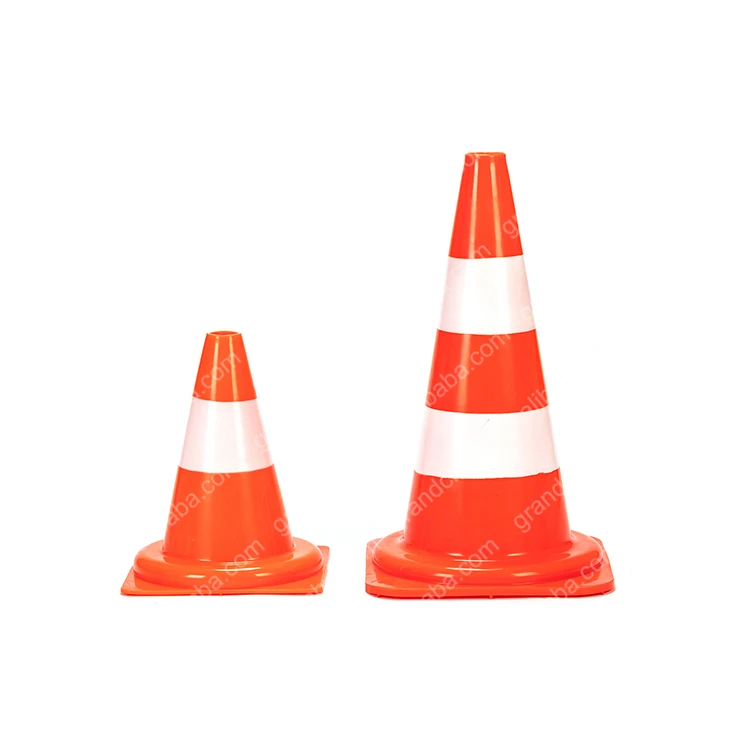 Grandchess Traffic Safety Cone PVC Cone Road