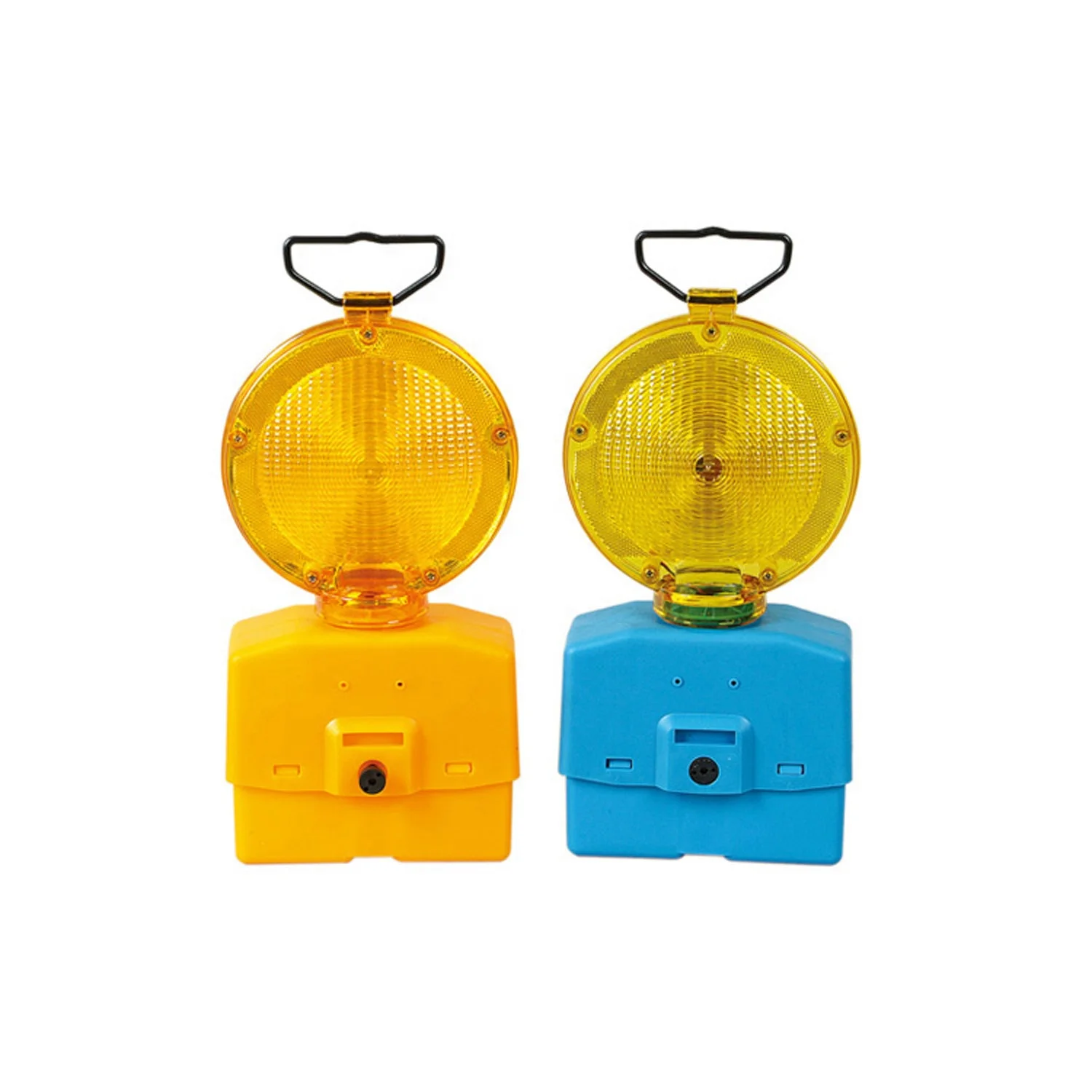 6V Various Colors PS Lens Warning Road Safety Construction Xenon Lamp Flashing Barricade Light