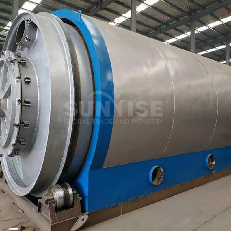 No Emission Convert Plastic to Fuel Oil Machine Plastic Pyrolysis Furnace