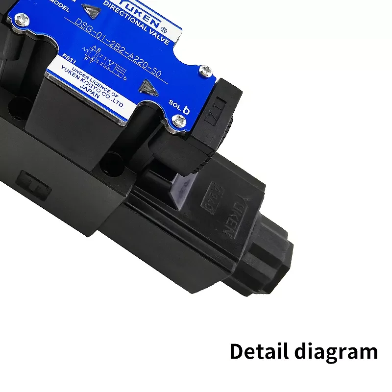 YUKEN DSG-01 Directional control valve DSG-01-3C3-D24-50 Position selector right angle control valve