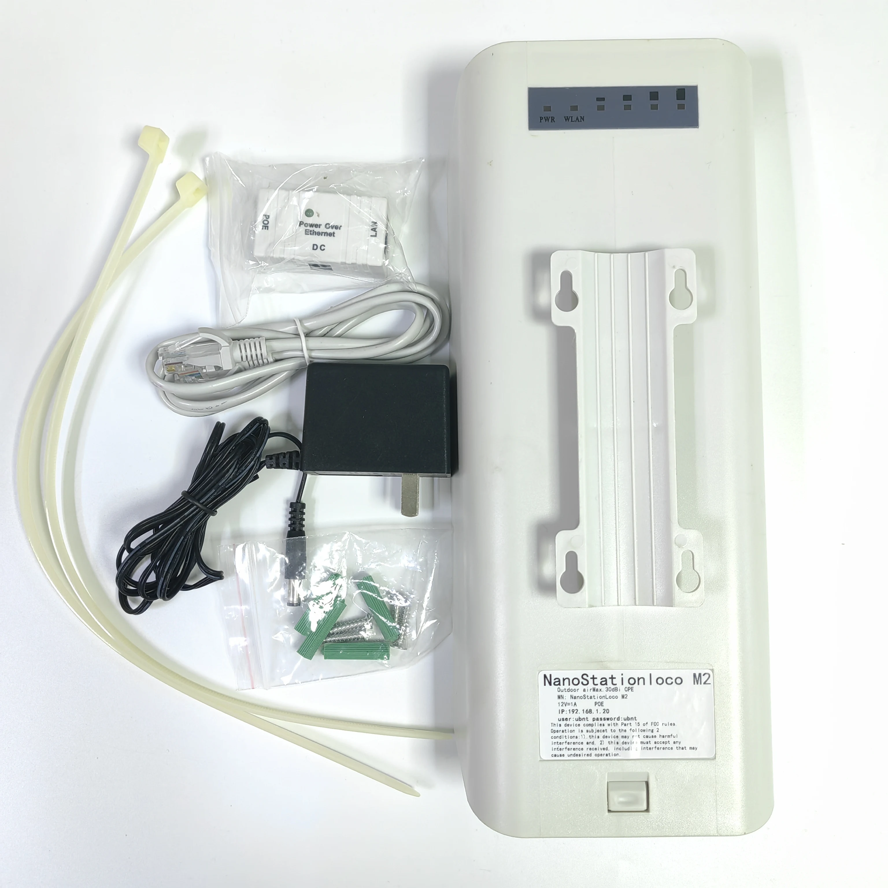 Long Range Router 2KM Nano Station M2 Access Point Ubiquiti Networks 2.4G Loco M2 Antenna Bridge