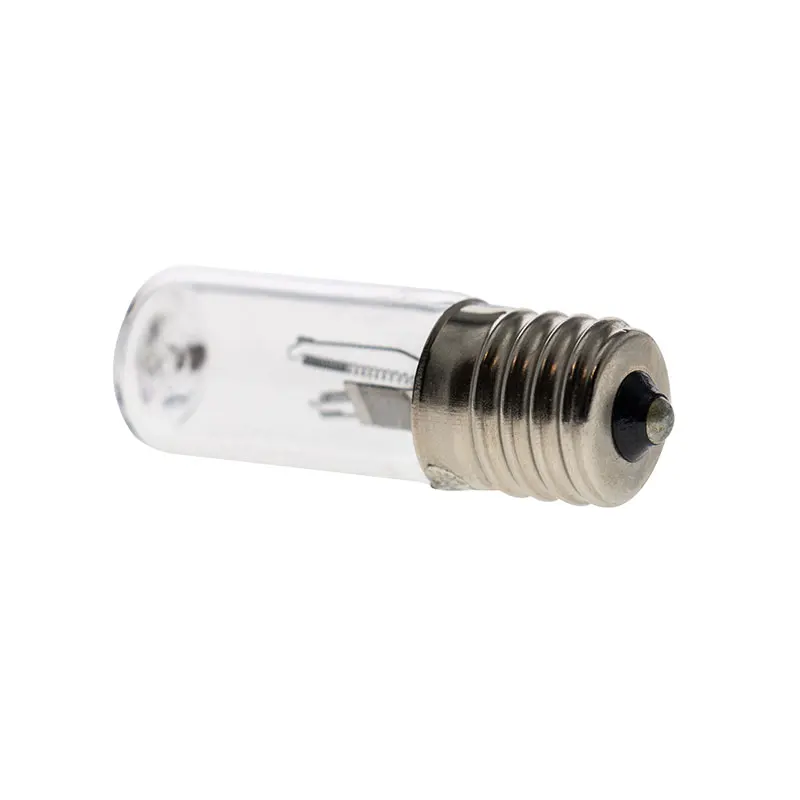UV3 E14 E17 Base 3W uv disinfection lamp for disinfection cabinet 185nm 253.7nm germicidal uv lamp