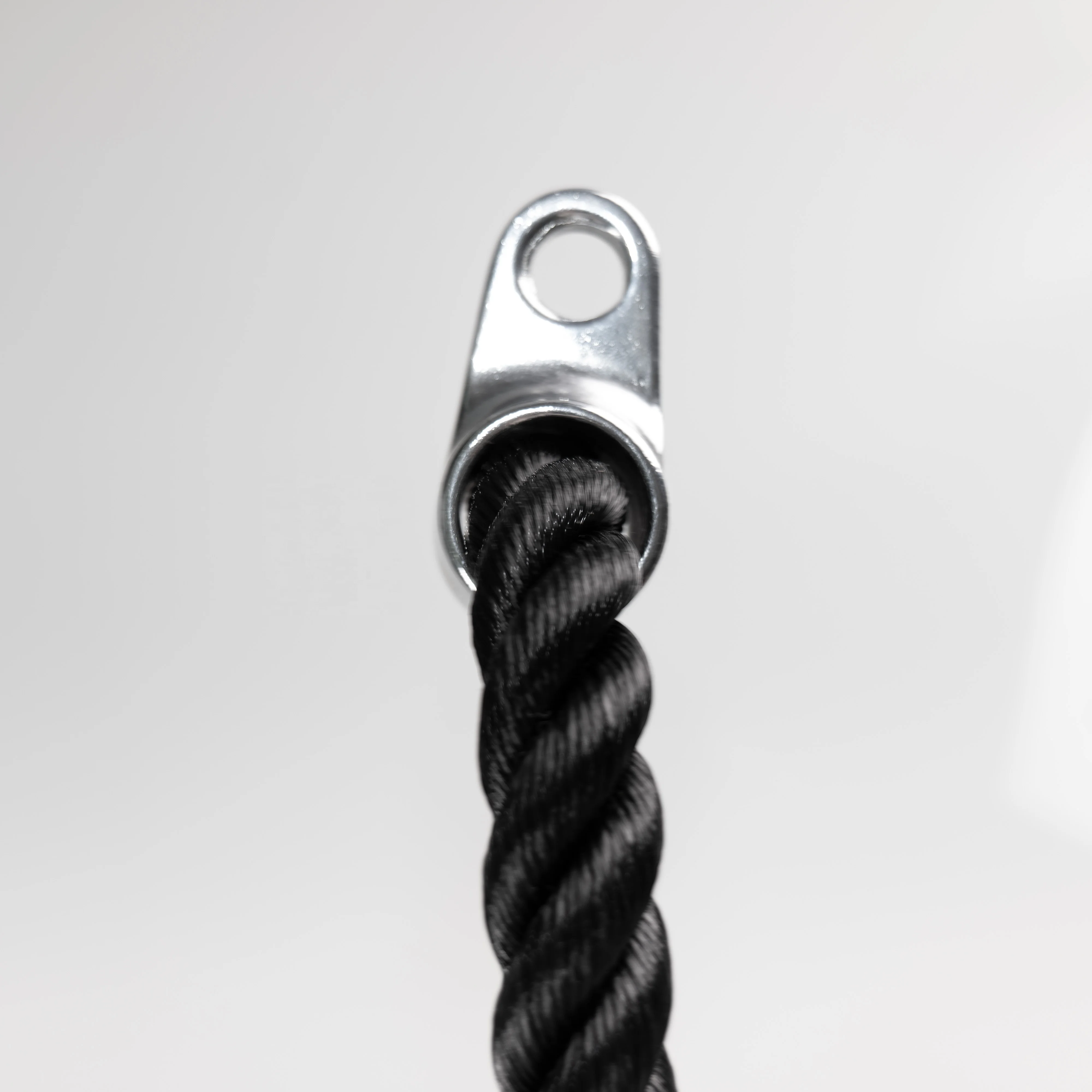 70cm/90cm/100cm/120cm Gym Accessories Gym Pull Rope Tricep Rope  Heavy Duty Steel and Nylon Rope Pull Down Cable for Exercise