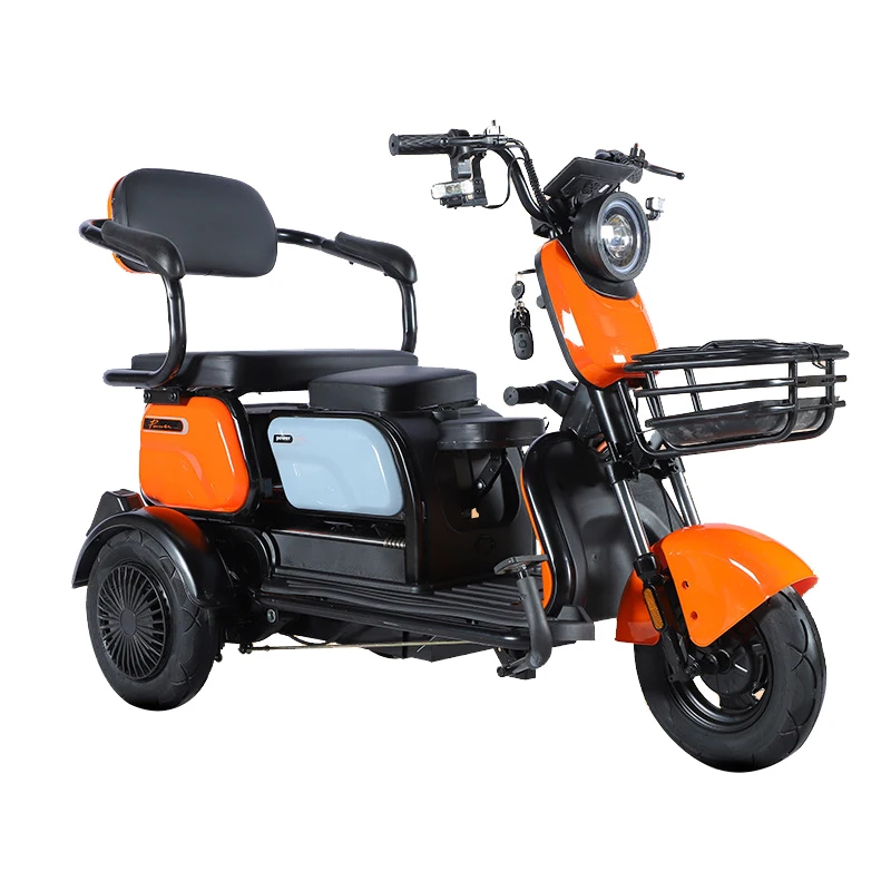 Paige electric scooter triciclo motorized tricycles trike 600w big power for adult kids e tricycles 60v 3 wheel motorcycle