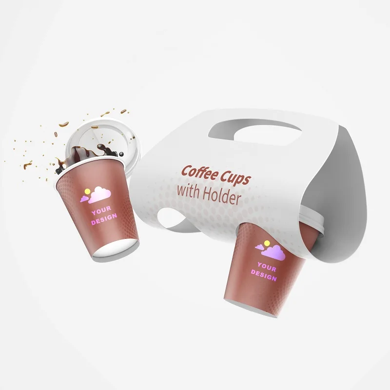 frozen drink cups 7oz paper cups wholesale double wall cup